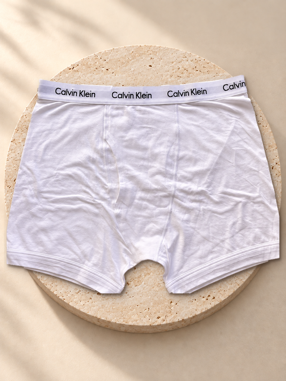 Boxer Calvin Klein blanco con banda logo