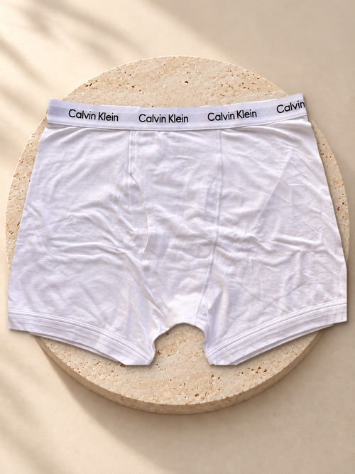 Boxer Calvin Klein blanco con banda logo