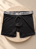 Boxer Calvin Klein negro con banda gris