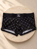 Boxer Calvin Klein negro estampado CK