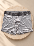Boxer Calvin Klein gris con banda grafito