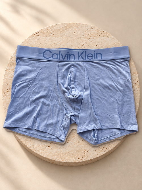 Boxer Calvin Klein celeste con banda logo