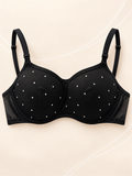 Corpiño Negro con Strass