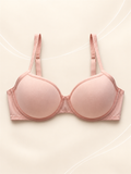 Corpiño Calvin Klein rosa claro, frente