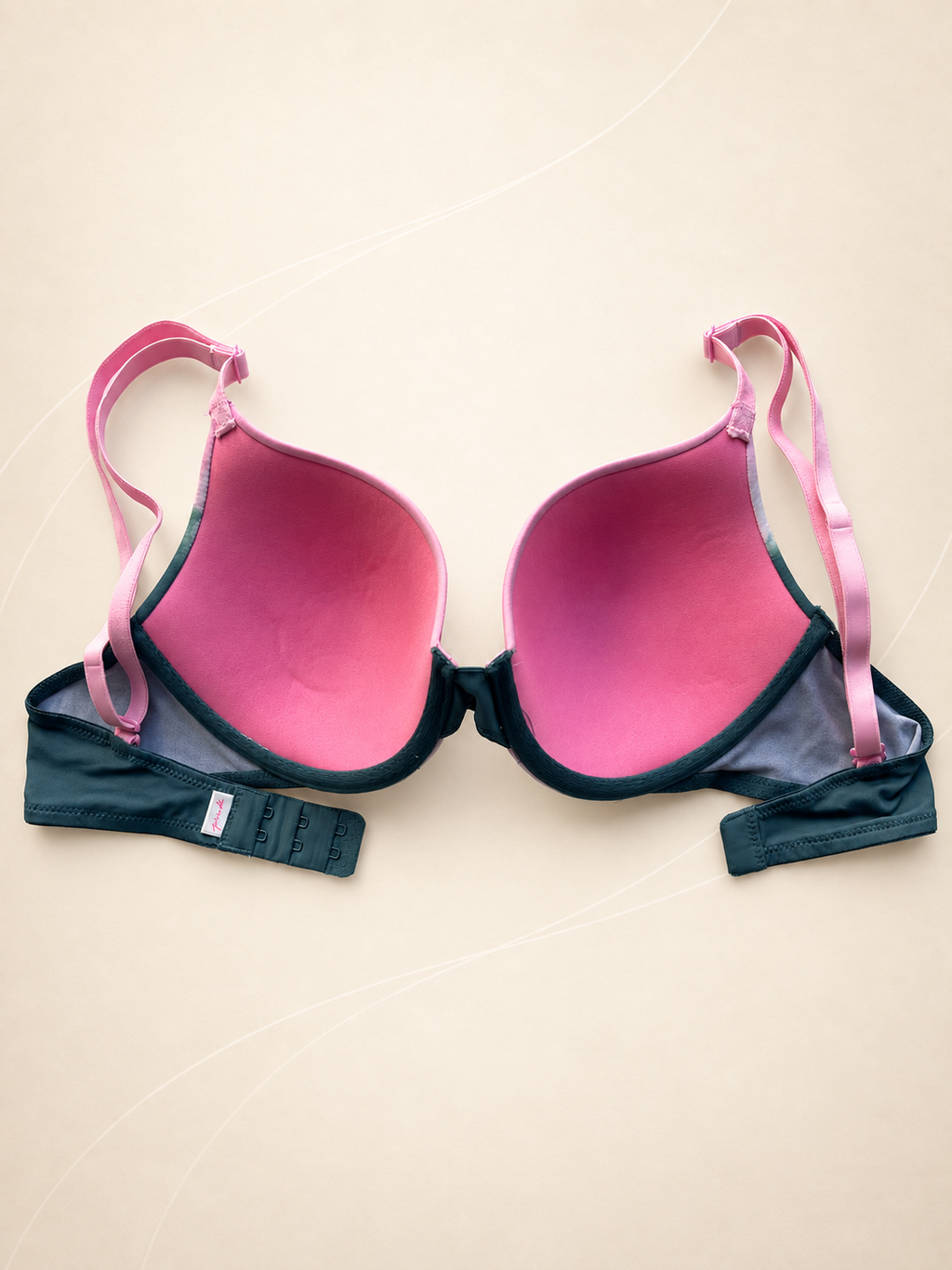 Corpiño V'S PINK estampado — dorso