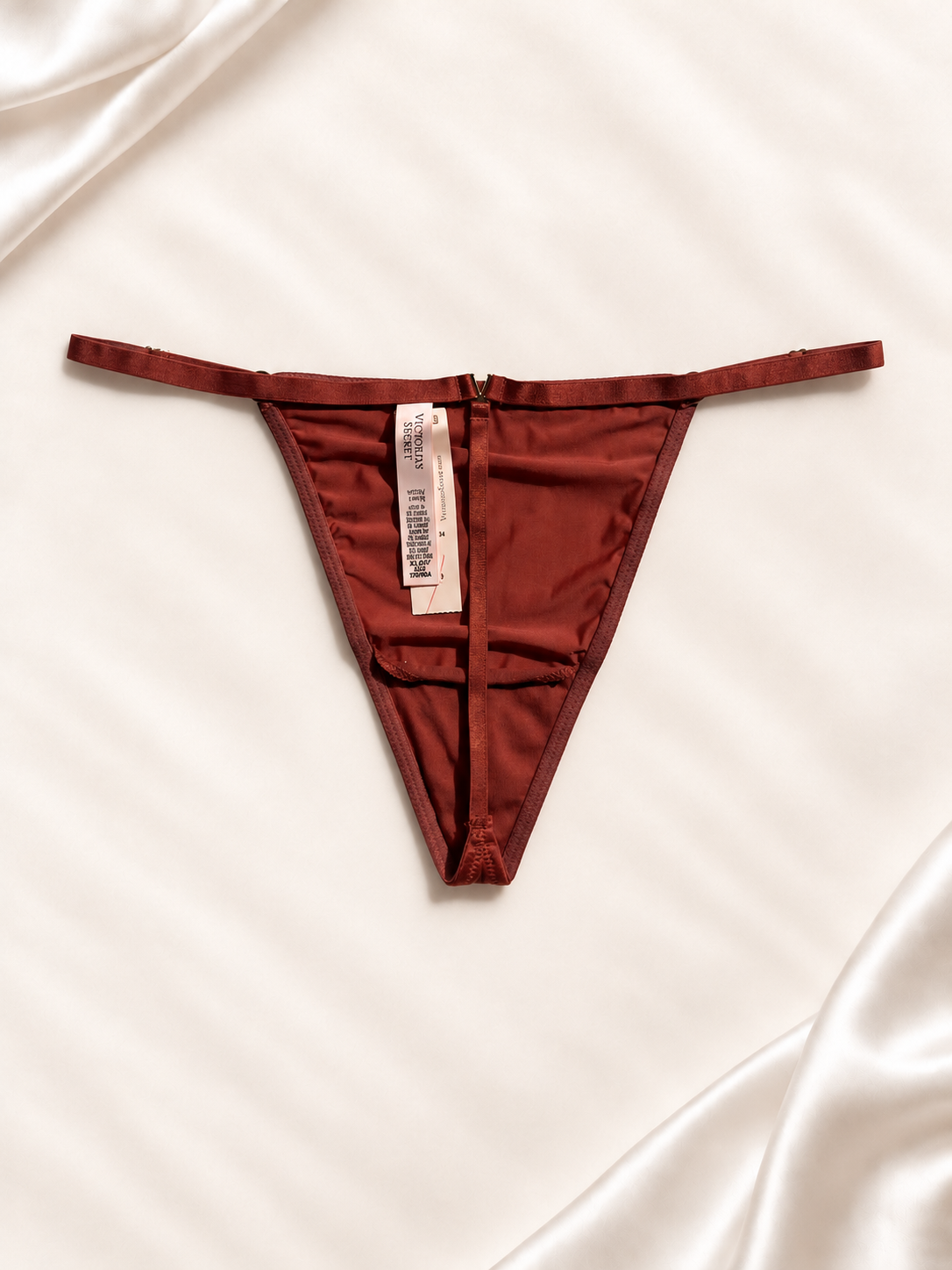 Dorso de Panti V'S terracota con tiras ajustables
