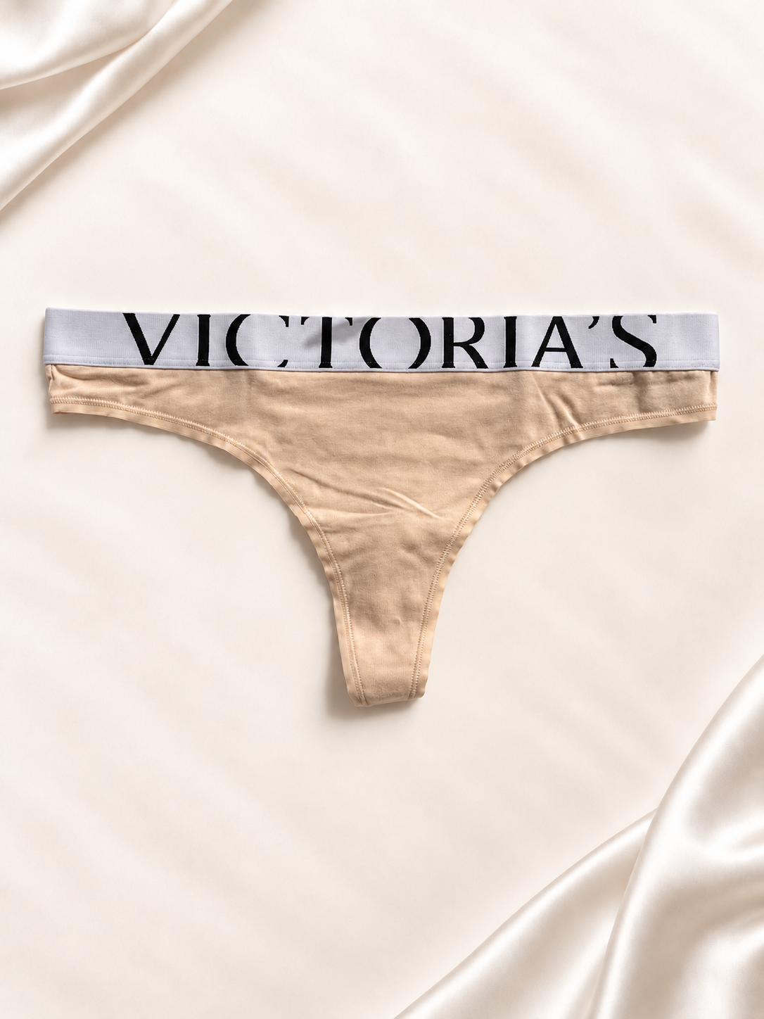 Frente de Panti V'S beige con banda logo
