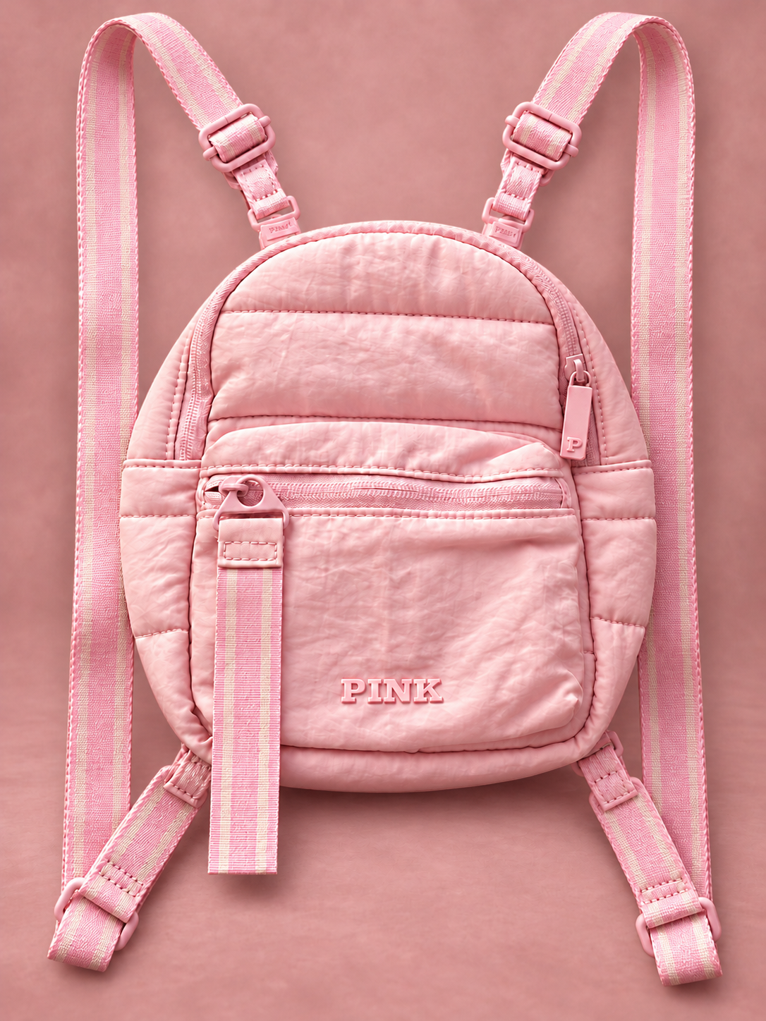 Mochila PINK rosa con sombras, vista 03