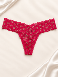 Panti V'S Fucsia con estampado XO, frente