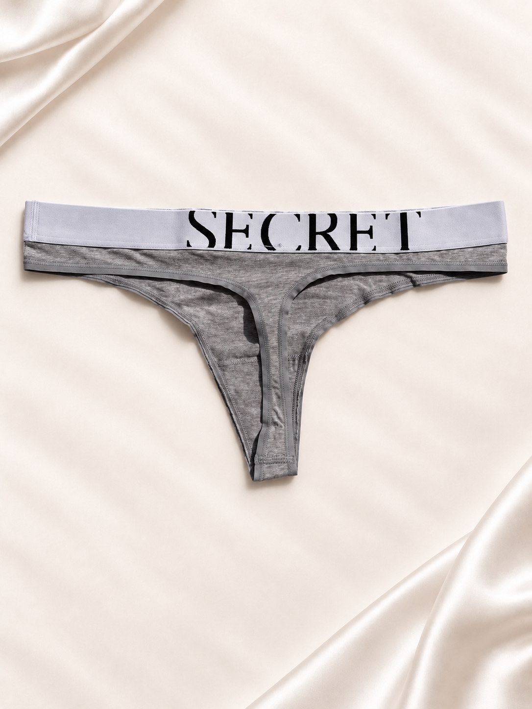 Dorso de Panti V'S gris con banda logo