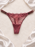 Panti malva con tiras, vista única