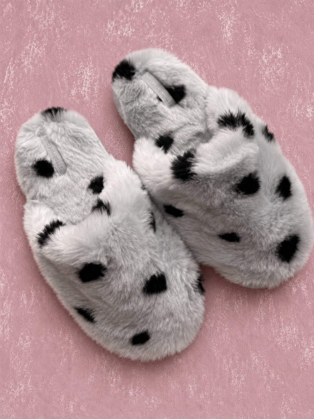 Pantuflas V'S de Piel Sintética Estampado Dálmata — vista 1