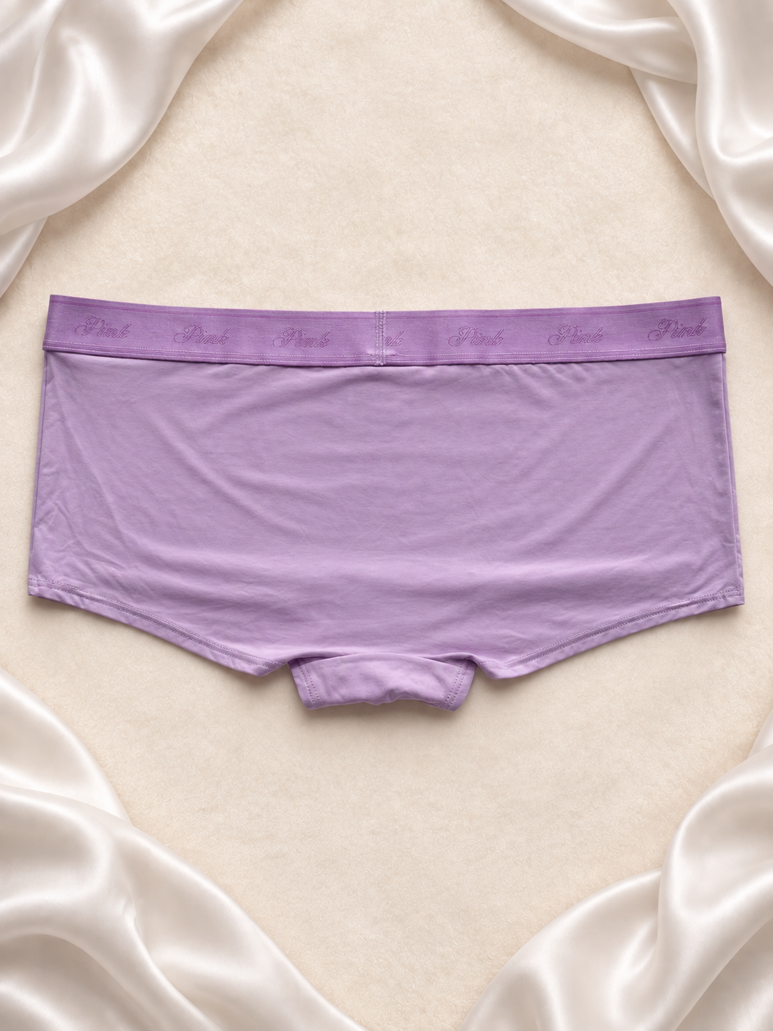 Panti Pink bóxer lila, vista dos