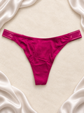 Panti Pink fucsia con cintura logomanía, vista uno