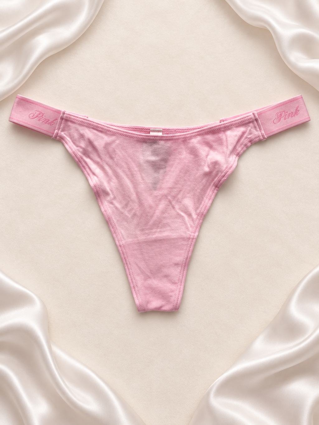 Panti Pink con Cintura Logomanía Rosa, vista frontal
