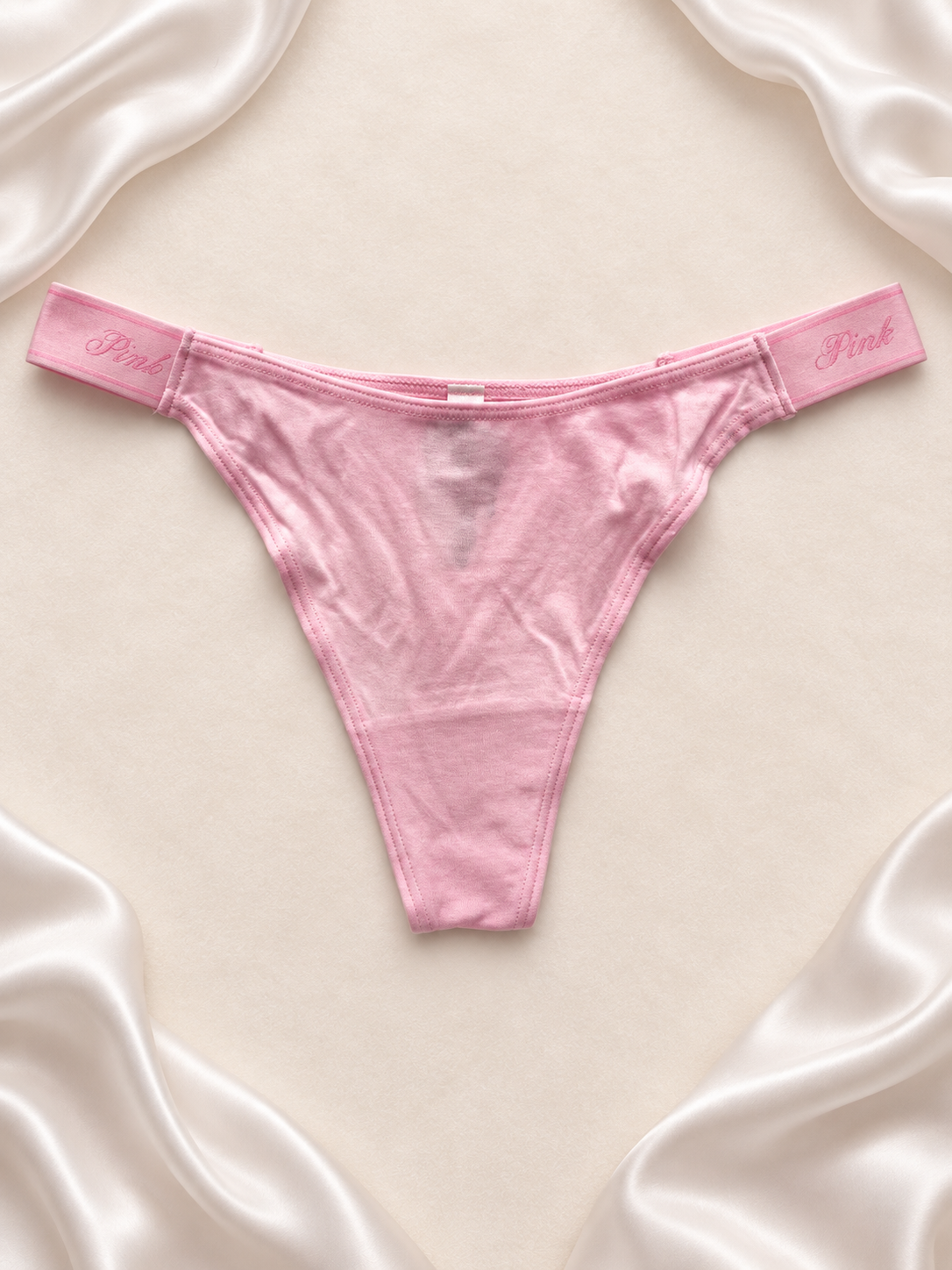 Panti Pink con Cintura Logomanía Rosa, vista frontal